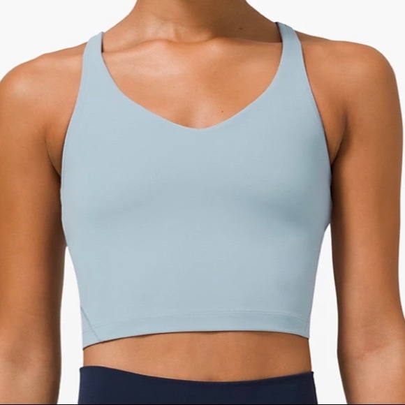 lululemon blue align tank